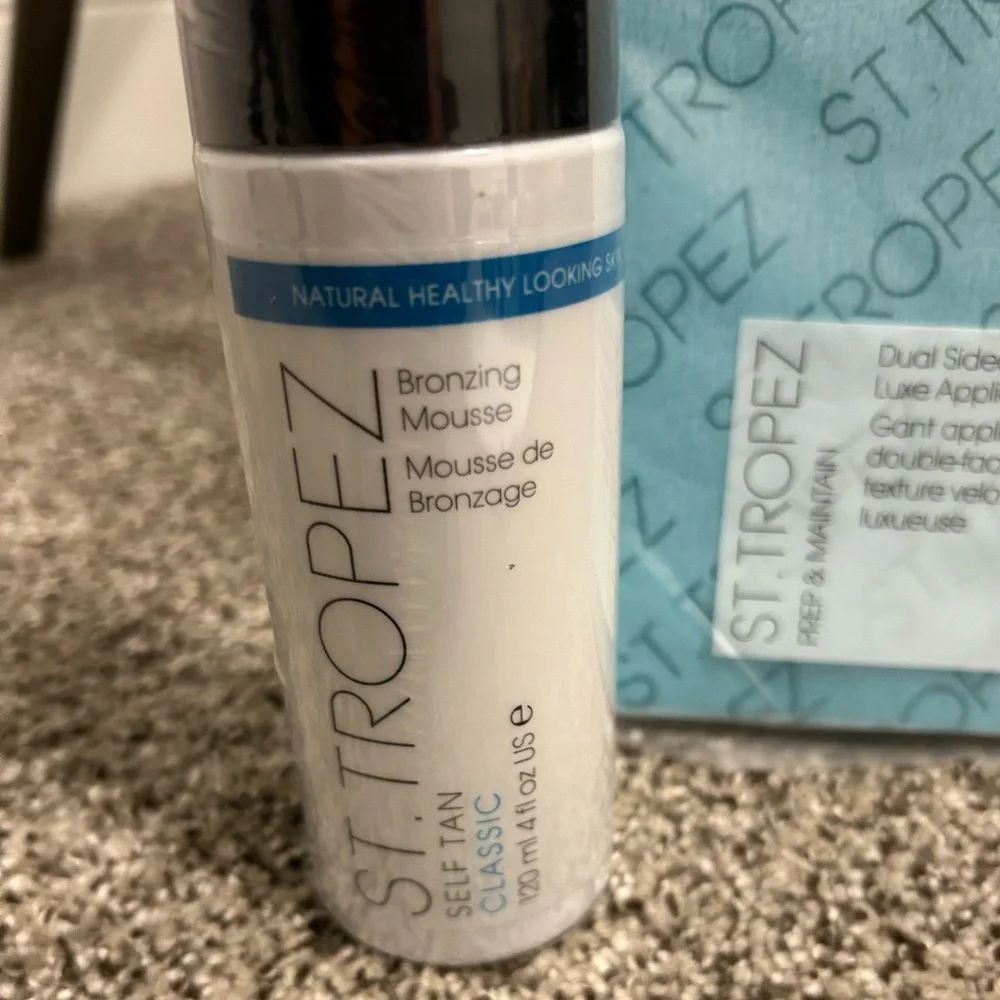 St Tropez Bronzing Mousse‎ and Mitt